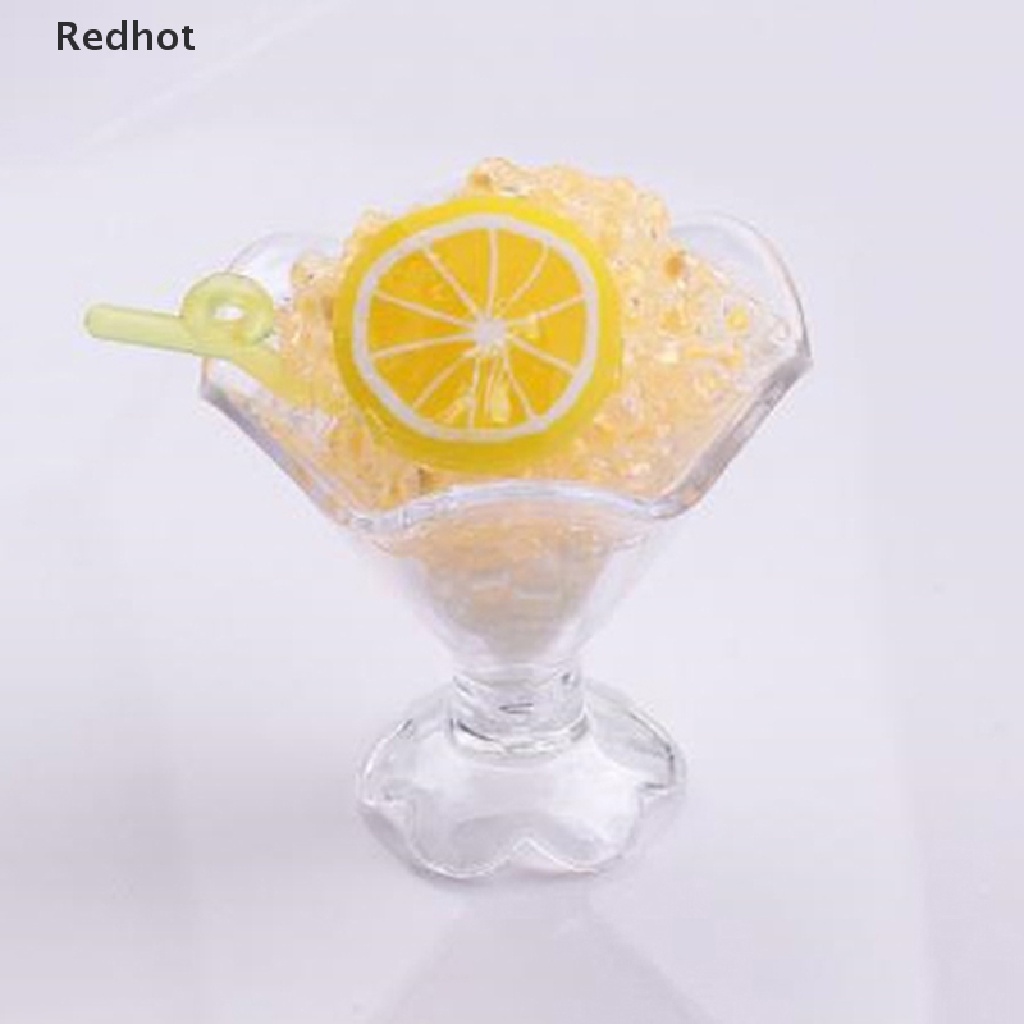 &lt; Redhot &gt; Móc Khóa Hai Màu Hình Trái Cây / Bông Hoa / Đồ Chơi Trang Sức DIY