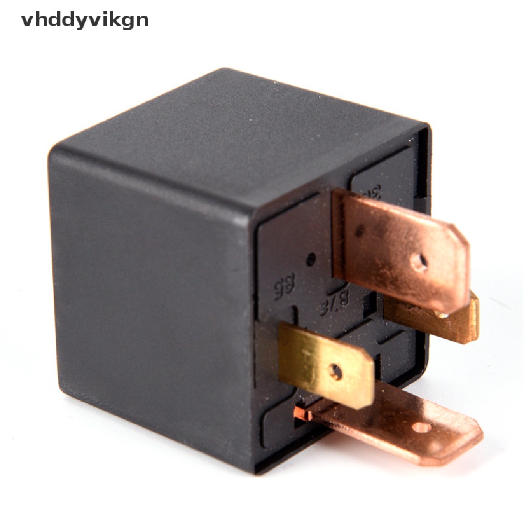 Rơ Le Hạng Nặng 4Pin DC 24V 12V 80A JD1912 Chống Thấm Nước Cho Xe Hơi