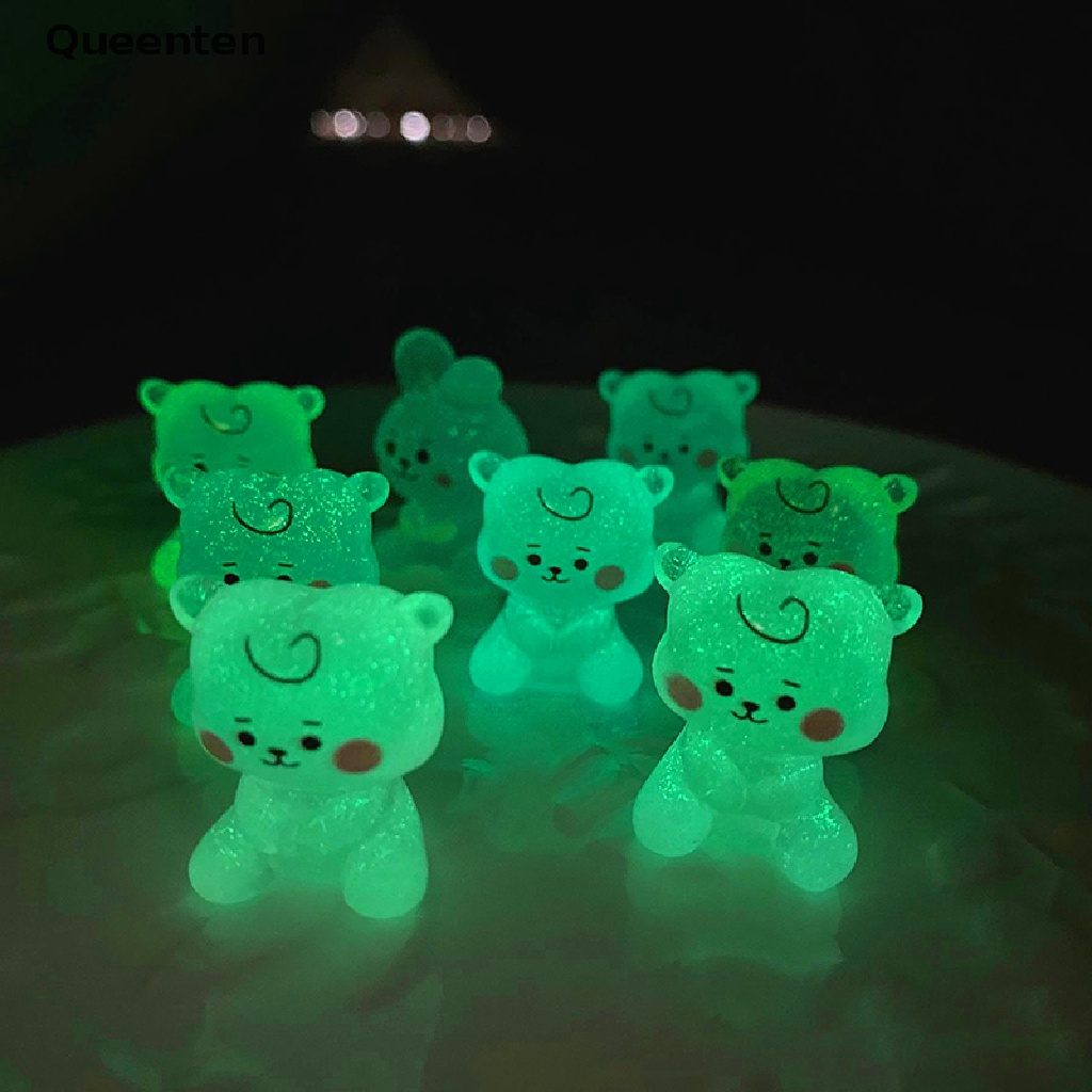 Set 2 Đồ trang trí Lạc Đà Hoạt Hình Dạ Quang Trang Trí Tiểu Cảnh