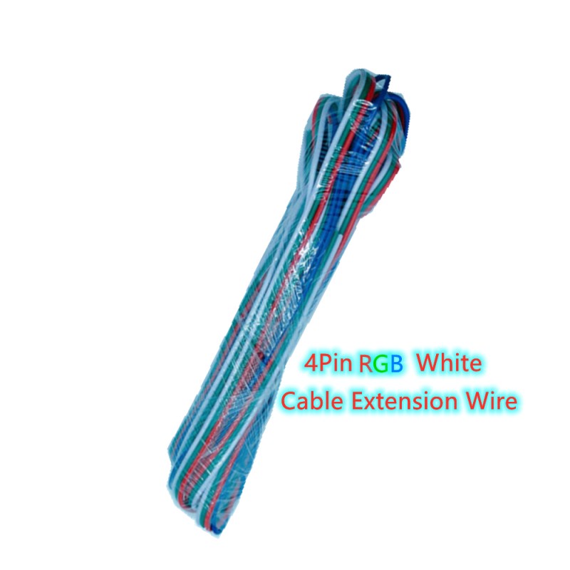 Dây Cáp Nối Dài 30M / 50M / 2pin 3pin 4pin 5Pin 6pin 22AWG Cho Dây Đèn Led RGB / RGBW CCT WS2811 / 2812 50M