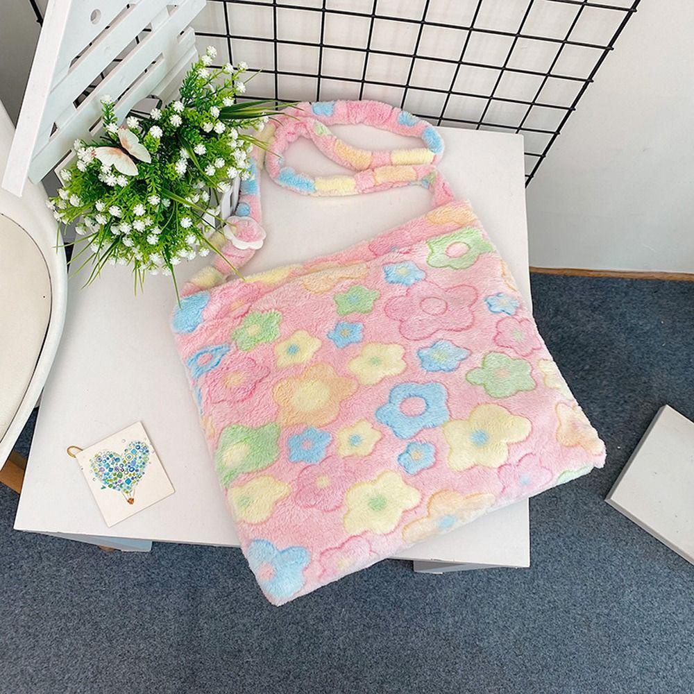 Túi Đựng Đồ Trang Điểm Họa Tiết Hoa Nhiều Màu Sắc Sức Chứa Lớn Y2K