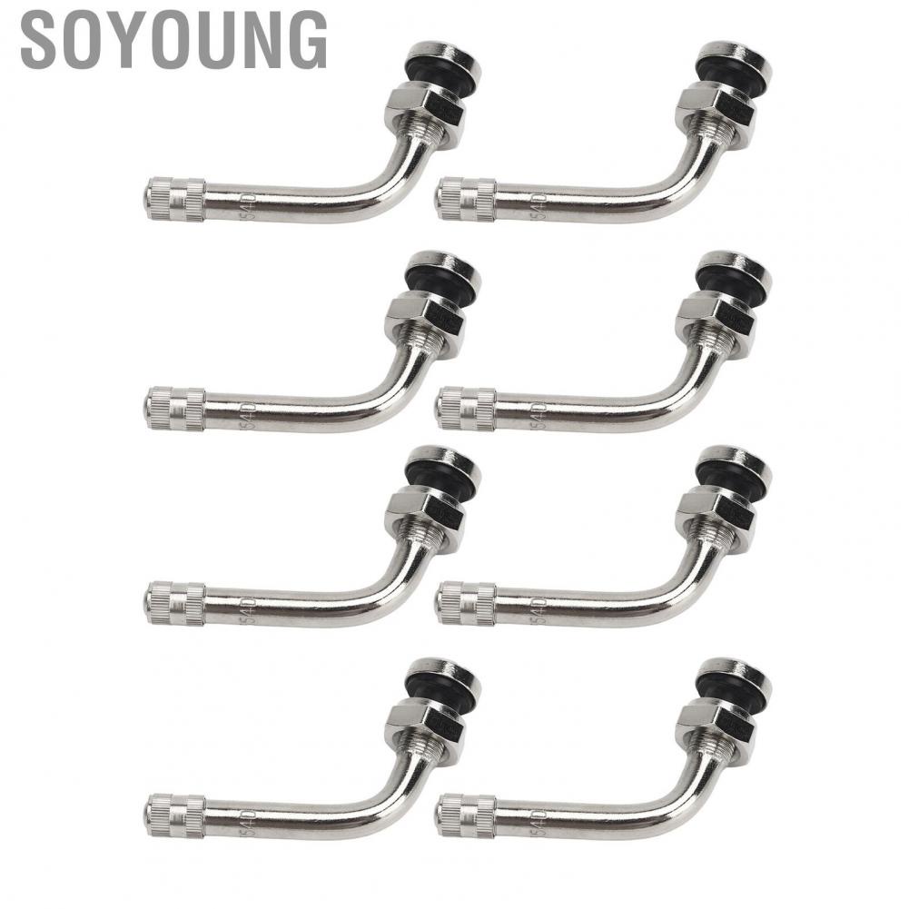 Soyoung TR554D  Metric Aluminum Wheel Truck Valve Tire Stems Alumium for 9.7mm Hole