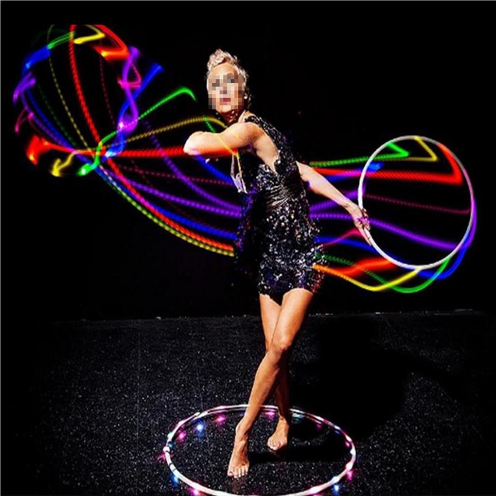 Vòng Lắc 10 Bóng LED Có Thể Tháo Rời Hỗ Trợ Giảm Cân Cho Người Lớn Và Trẻ Em