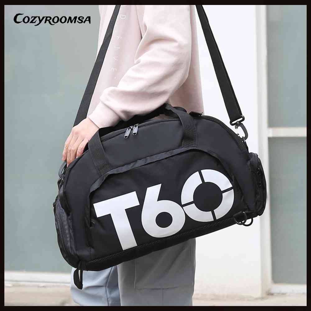 Túi Đựng Đồ Tập Thể Thao Sức Chứa Lớn Chia Ngăn Khô / Ướt Tiện Dụng Cho Nam Và