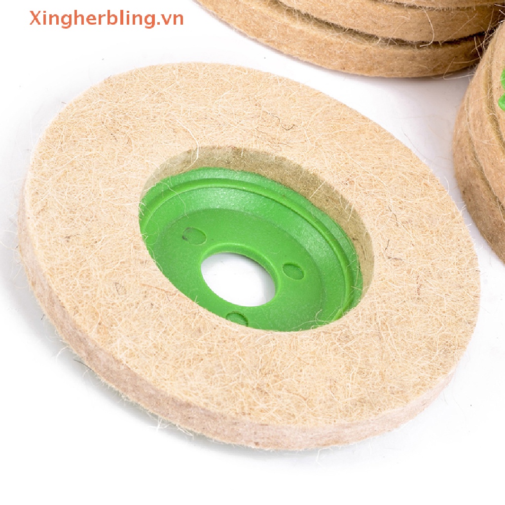Bánh Xe Mài Góc Đánh Bóng Đồ Gốm / Kính / Đá Hoa Cương Bằng Vải Nỉ