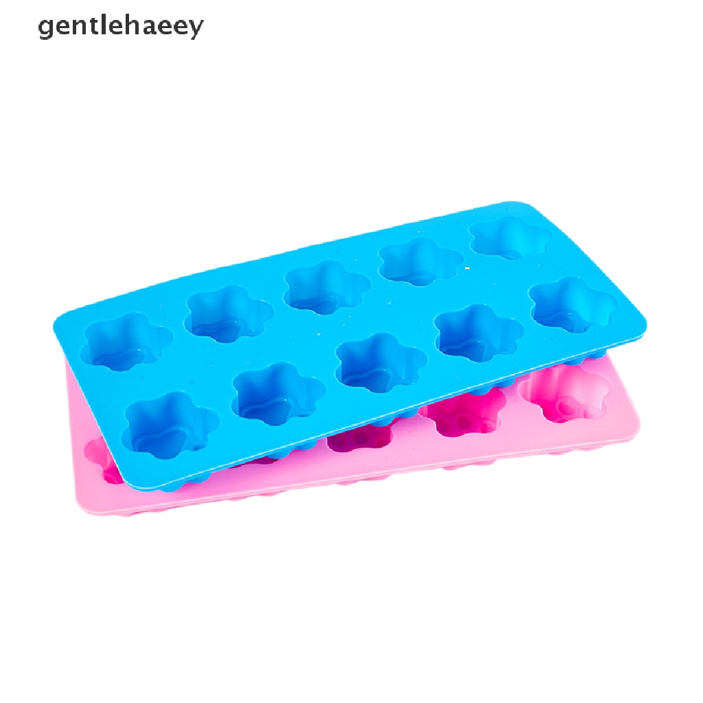 Khuôn Silicone Làm Bánh Hình Dấu Chân Chó / Mèo 10 Ngăn Tiện Dụng