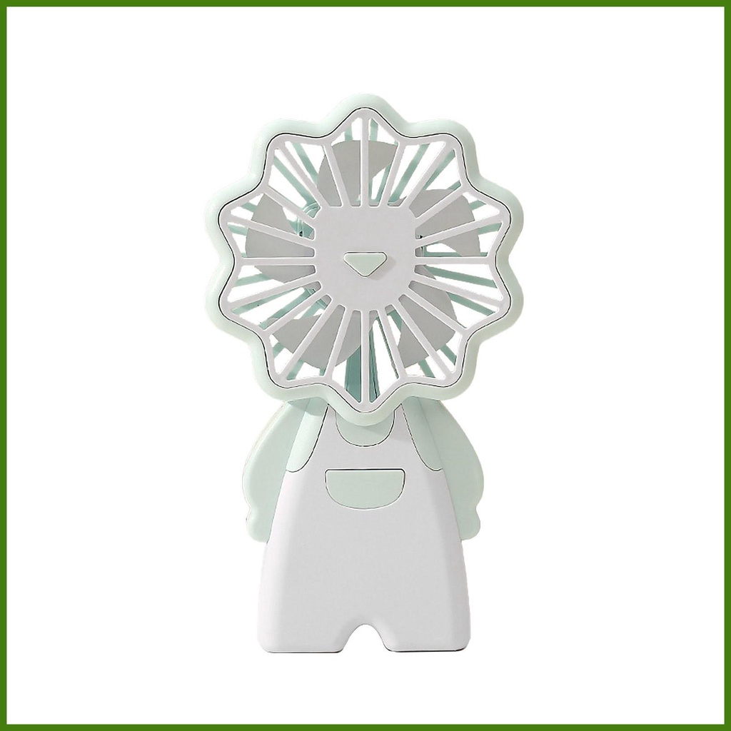 Quạt Mini Cầm Tay 3 Tốc Độ Điều Chỉnh Được Thiết Kế Dễ Thương