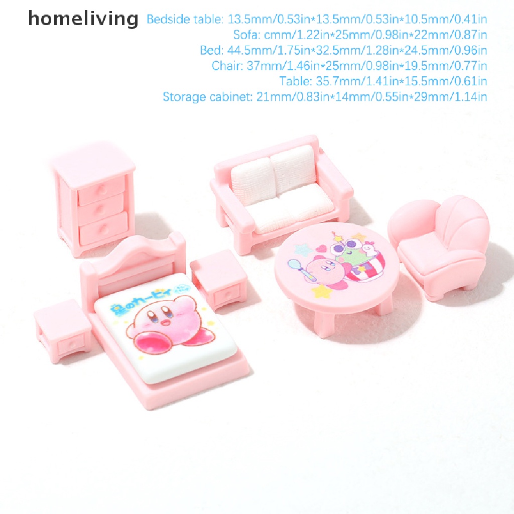 Bộ Mô Hình Đồ Nội Thất Trang Trí Nhà Búp Bê