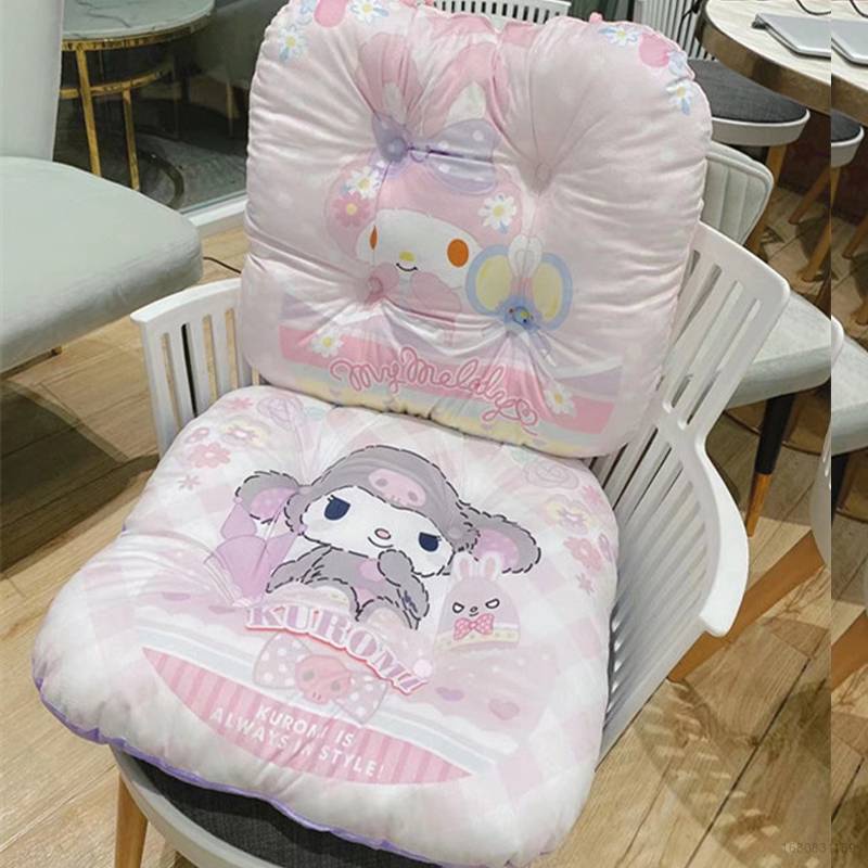 Gối Đệm Dày Dặn Chống Trượt Họa Tiết Hoạt Hình Sanrio mymelody Kuromi Cinnamon Dễ Thương