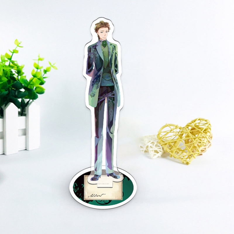 Mô Hình Đồ Chơi Nhân Vật MORIARTY THE PATRIOT Margot3 Bằng Acrylic Đứng Để Bàn Trang Trí