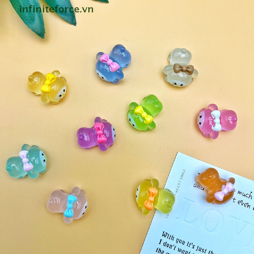 Set 2 Mô Hình Giai Điệu Mini Bằng Nhựa Phát Quang DIY Màu Sắc Ngẫu Nhiên