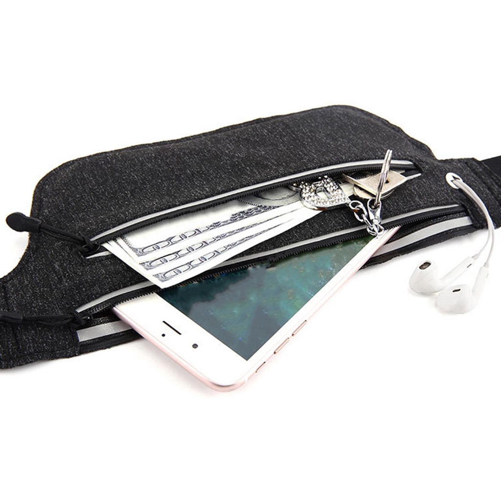 Túi Đeo Thắt Lưng Phản Quang Có Thể Điều Chỉnh Kích Thước Cho Nam Và Nữ