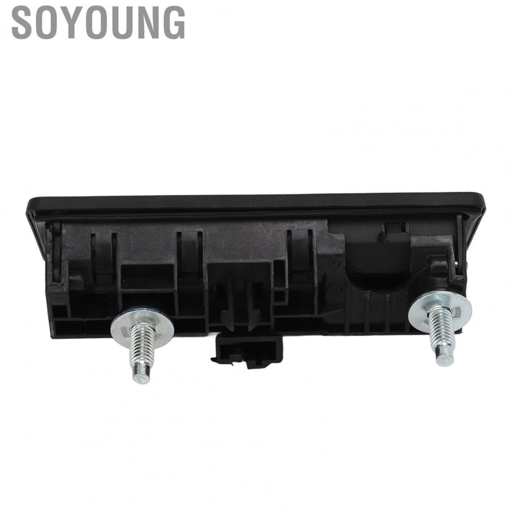 Soyoung Rear Trunk Release Handle  Easy Control Professional Smooth Surface 5N0827566 ABS Plastic for Cars