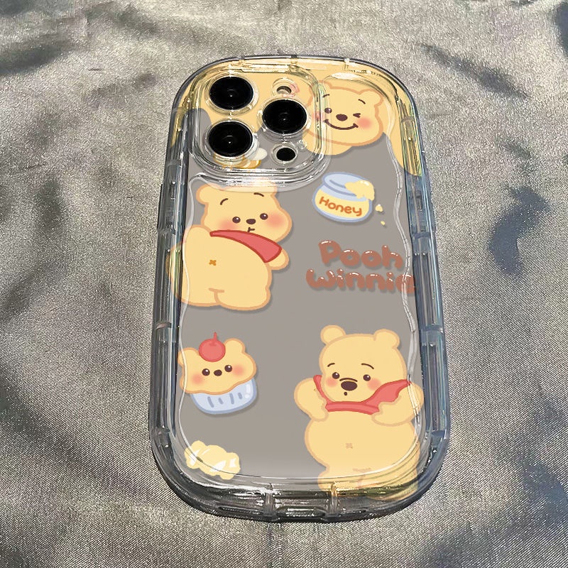 ✅Ốp Điện Thoại Mềm Trong Suốt Chống Sốc Hình Gấu Pooh Cho Iphone 7 promax12iPhone1413 8p xr 11xs / BP5B