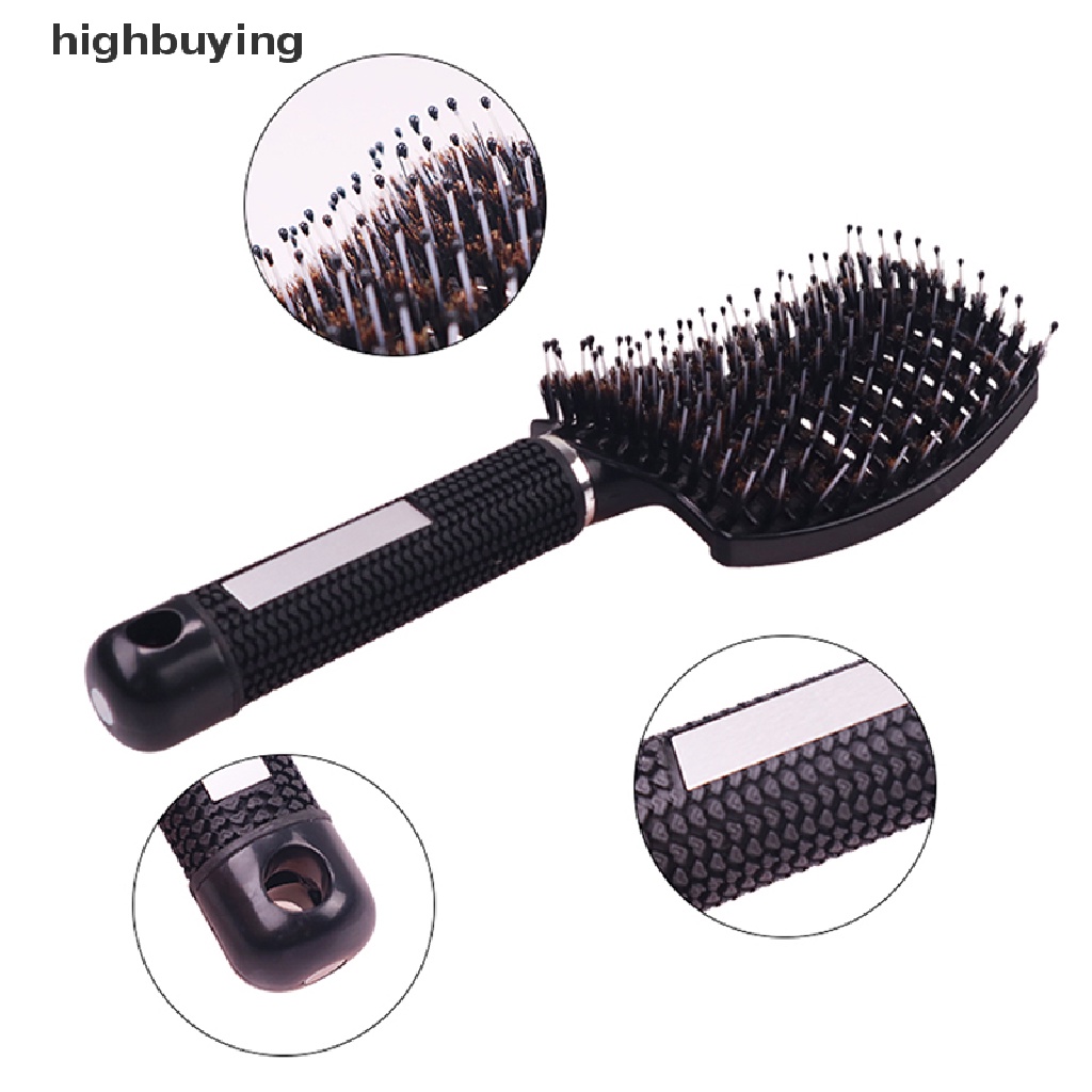 Lược Chải Tóc Massage Da Đầu Bằng Nylon Dành Cho Nữ