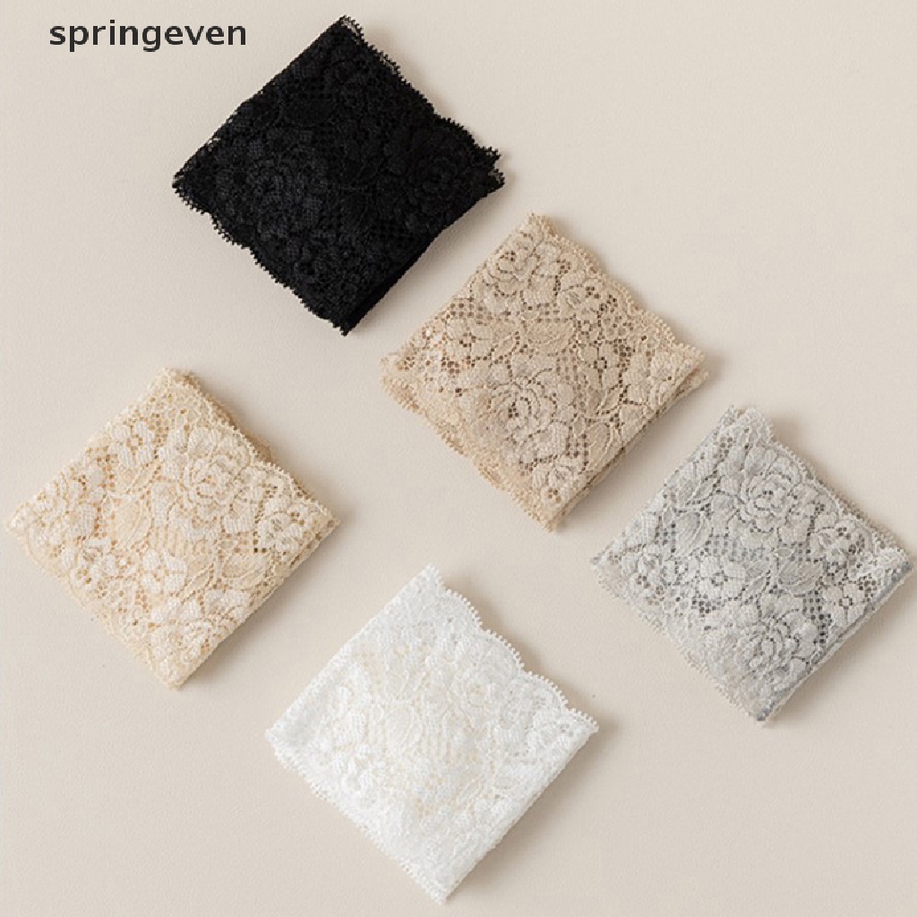 Đôi Vớ Ren Lưới Mỏng Cổ Thấp Màu Sắc Đơn Giản Thời Trang Cho Nữ