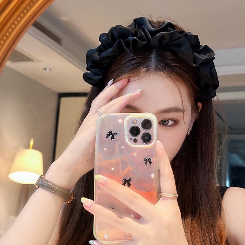 Băng Đô Cài Tóc Đa Năng Màu Trơn Thời Trang Cho Nữ