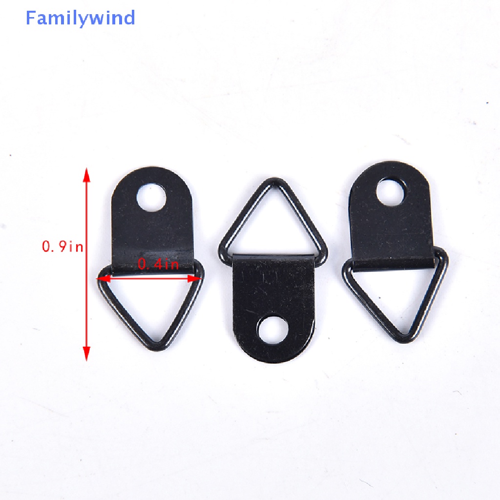 Set 20 Móc Treo Khung Ảnh Hình Tam Giác Một Lỗ Tiện Dụng