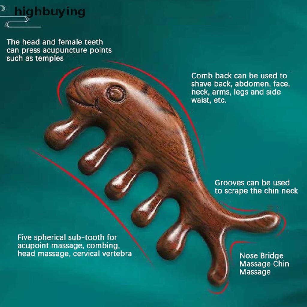 Lược Chải Tóc Mát Xa Da Đầu Chống Tĩnh Điện Tiện Dụng