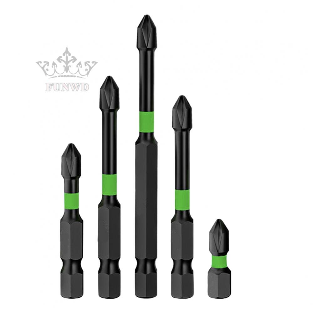 Set 5 Tua Vít PH2 25 / 50 / 65 / 70 / 90mm Độ Cứng Cao Chuyên Dụng