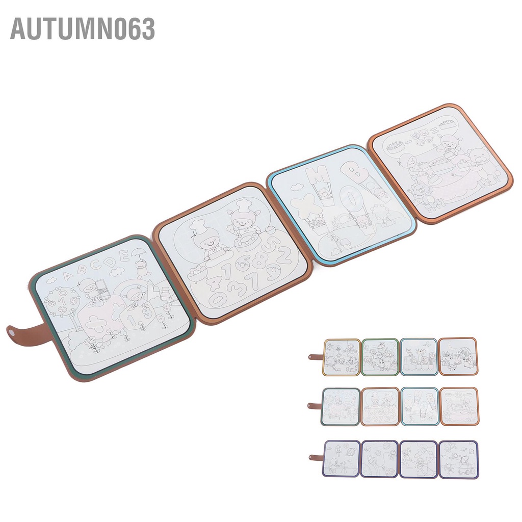 Sách Vẽ Tranh Gấp Gọn Có Thể Tái Sử Dụng Giáo Dục Sớm Cho Bé