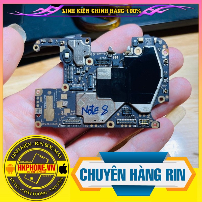 Main Xiaomi Redmi Note 8 M1908C3JG Nguyên Rin Bóc Máy / Mainboard / Bo Mạch Redmi Note