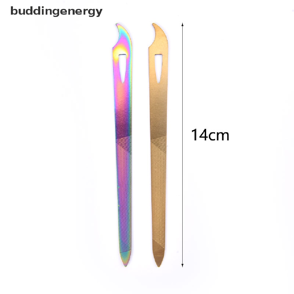 Dũa Móng Tay Hai Mặt Bằng Thép Không Gỉ Dày Dặn