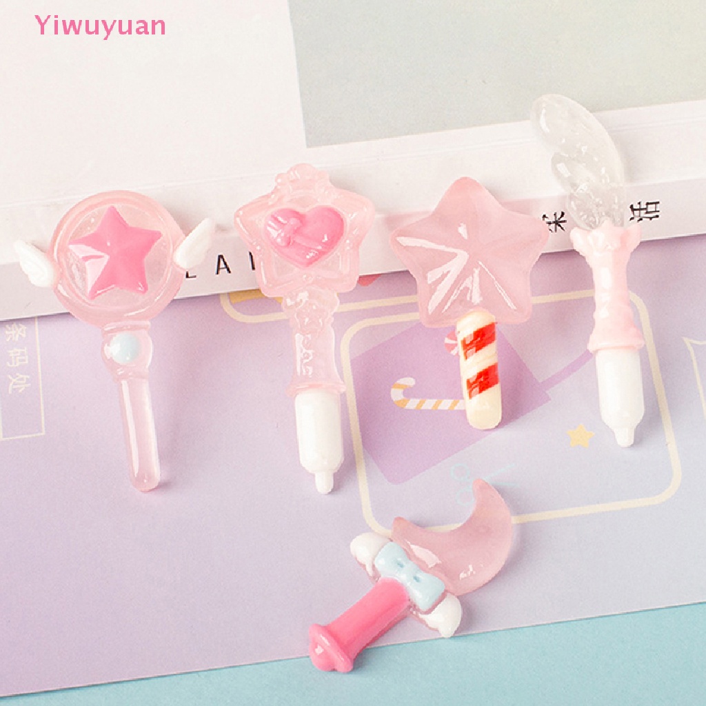 Bộ 10 Mô Hình Đồ Chơi mini Phát Quang Cho Nhà Búp Bê Mới