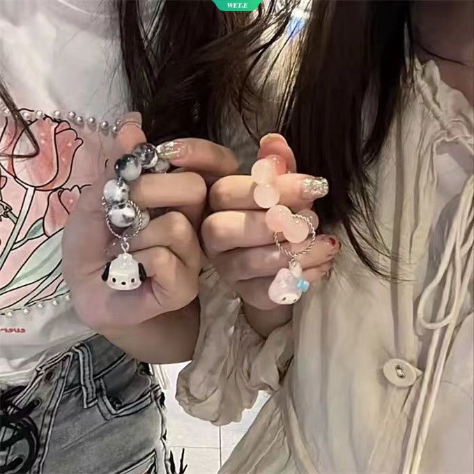 Chuỗi Hạt Mặt Dây Chuyền Hình Chú Chó Sanrio Năm 2023 Dễ Thương Ngọt Ngào Cho Bạn Gái