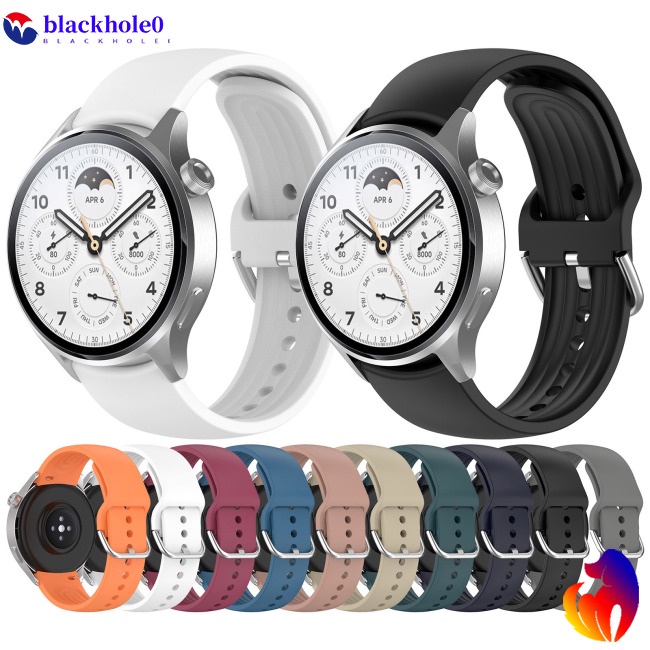 Dây Đeo Silicon Thay Thế Cho Đồng Hồ Thông Minh Mi Watch S2 Xiaomi S1 Pro Huawei