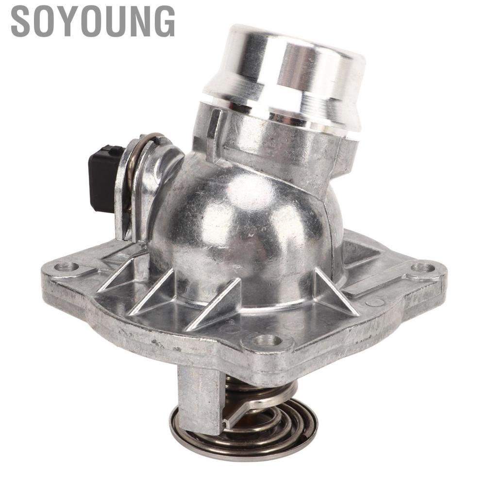Soyoung 11531436386  Heat Resistant ABS Metal Sturdy Structure Coolant Thermostat Housing High Strength for 540i 740i 740iL X5