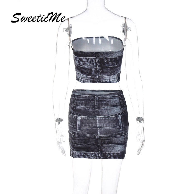 Bộ Áo Croptop Dáng Ôm In Họa Tiết Cổ Điển Thời Trang 2023 Cho Nữ