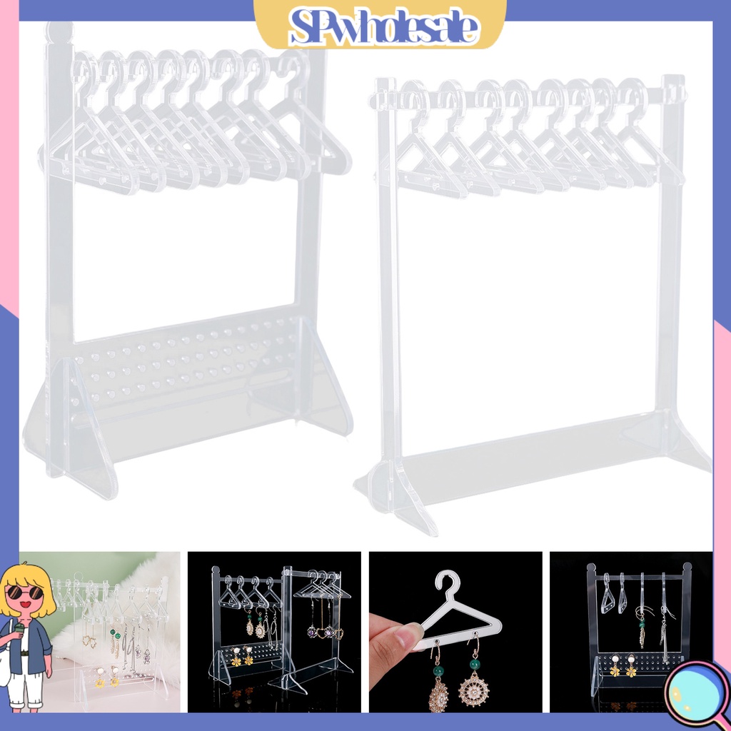 <SPwholesale> Giá Đỡ Trưng Bày Trang Sức Bằng Acrylic Trong Suốt Sức Chứa Lớn