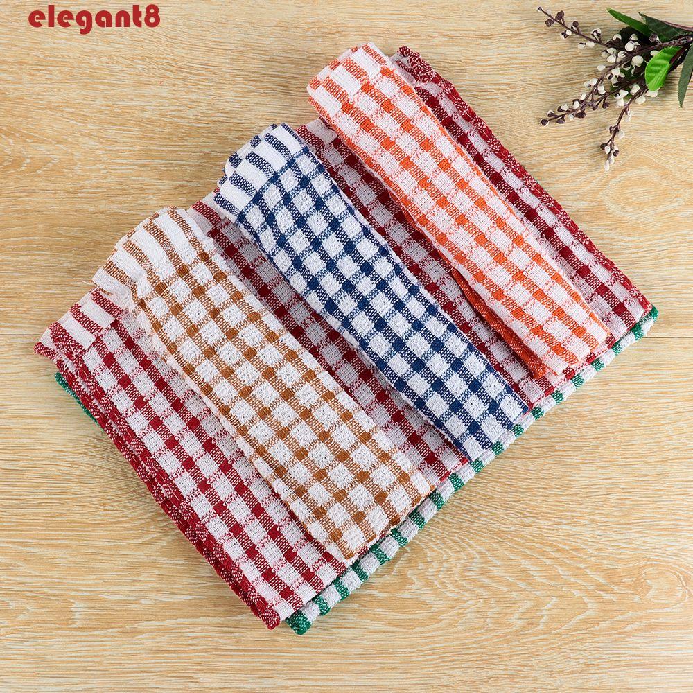 Khăn Lau Chén Dĩa Bằng Sợi Microfiber Siêu Thấm Hút Tiện Dụng Cho Nhà Bếp