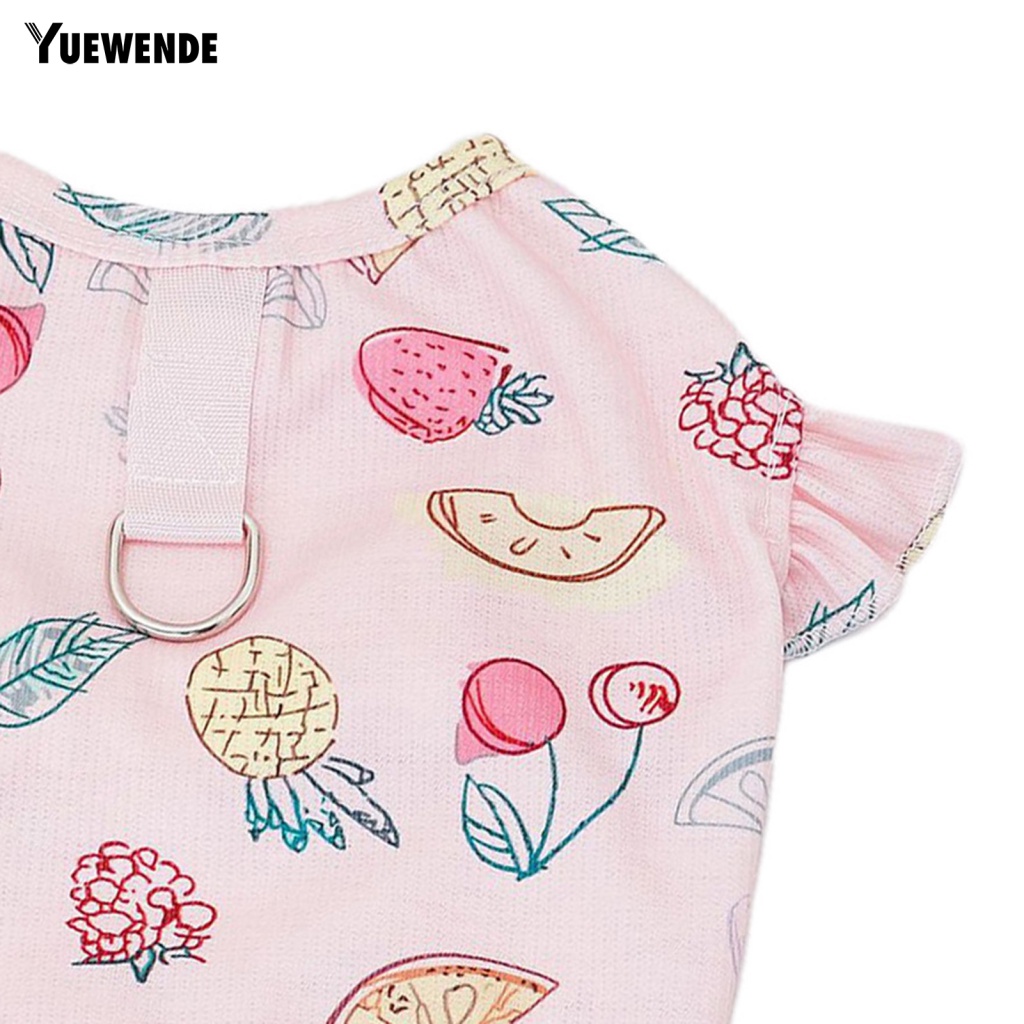 Yue.z Áo Thun Mùa Xuân Hè Cỡ Nhỏ / Vừa / Nhỏ Có Thể Giặt Rửa Cho Thú Cưng