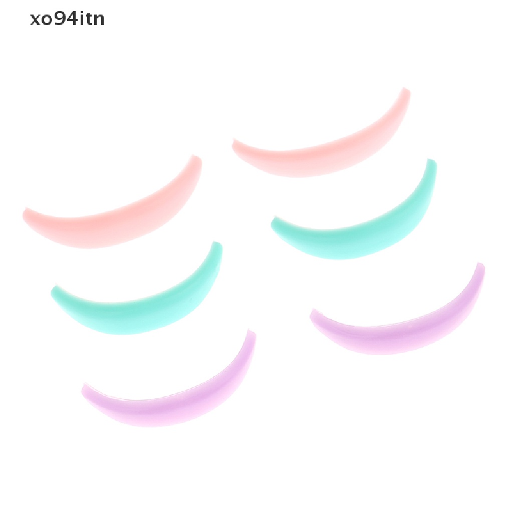 Set 7 Cặp Đệm Silicone Hỗ Trợ Uốn Mi Tiện Lợi