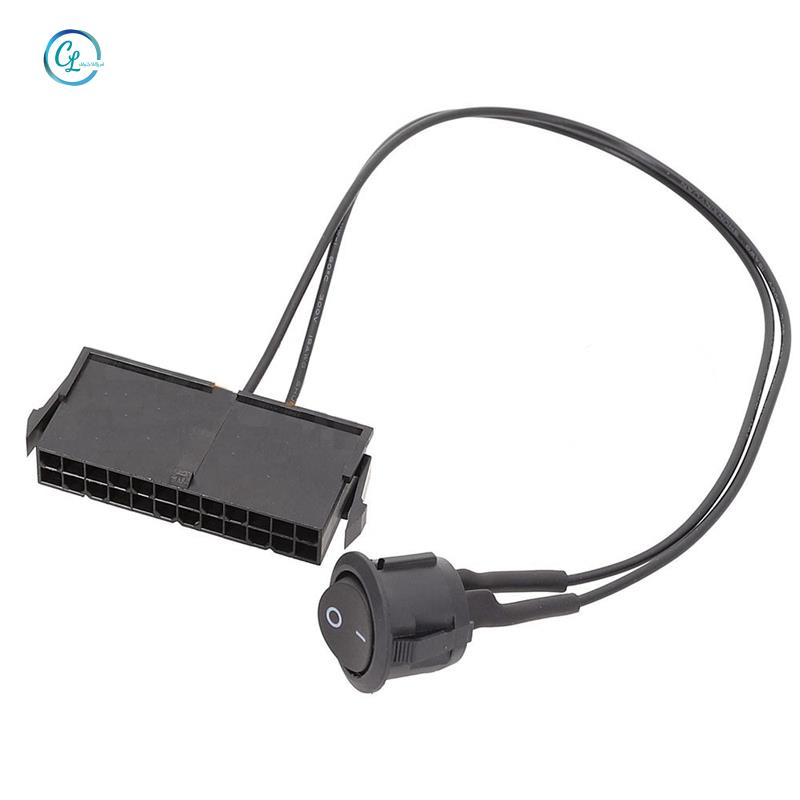 Dây Cáp 24 Pin Cái ATX PSU 18AWG 30CM