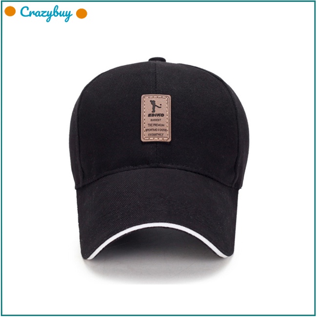 Cr Mũ Lưỡi Trai Vải Thoáng Khí Phong Cách Đơn Giản Cho Nam