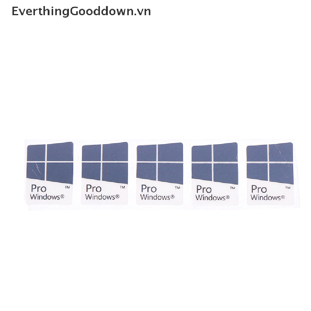 Bộ 5 Sticker Dán Máy Tính Windows10 WIN10 PRO