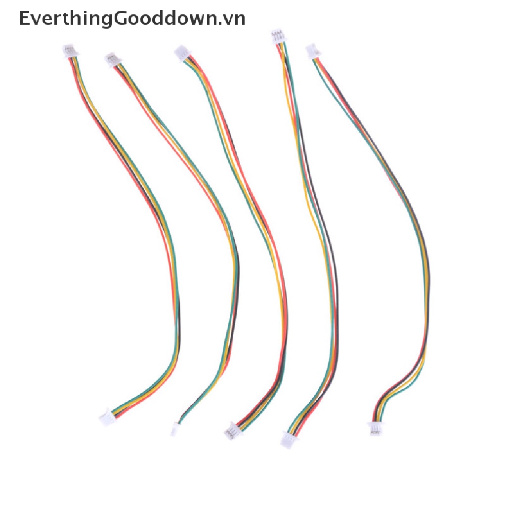 Everthingooddown 5X Mini Micro SH 1.0mm 4-Pin JST Dây Cáp Kết Nối Đôi 150MM vn