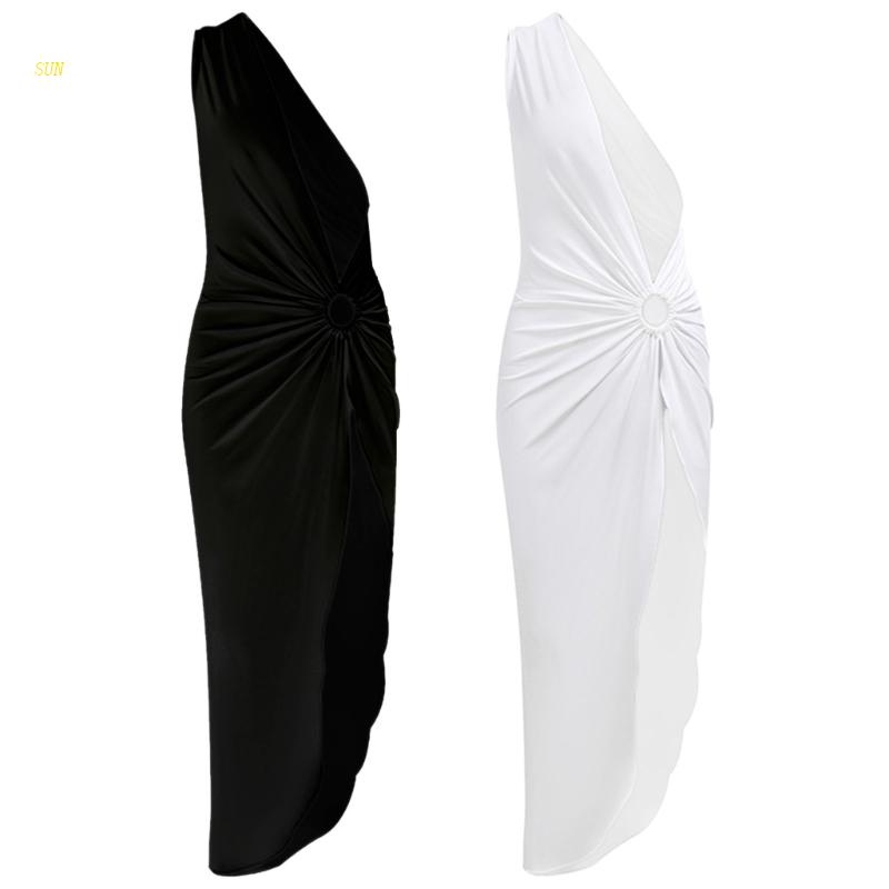 Đầm Bơi Ôm Dáng Xẻ Tà Quyến Rũ Dành Cho Nữ