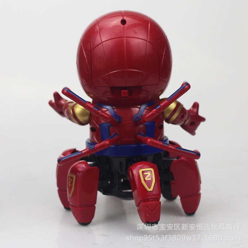 Mới Đồ Chơi Robot Nhện Nhảy Múa Phát Nhạc Cho Bé