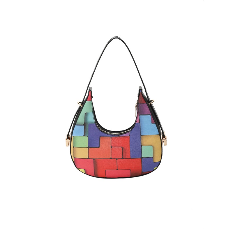 Túi Xách Đeo Chéo Vai Màu Sắc Tương Phản Thời Trang Mùa Xuân 2023