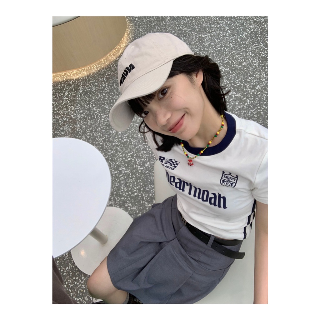 Mũ Lưỡi Trai Thêu Chữ Phong Cách Hàn Quốc Thời Trang Cho Cặp Đôi