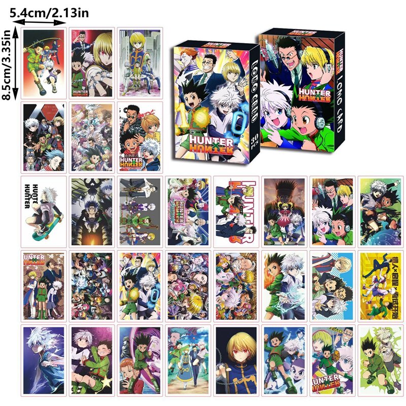 Lomo Card Bưu Thiếp 30 Cái/bộ Hunter X Hunter Anime