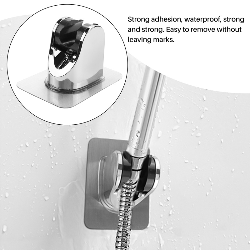 Giá Đỡ Vòi Hoa Sen Không Cần Khoan Có Thể Điều Chỉnh Góc Độ Chống Nước Chống Ẩm