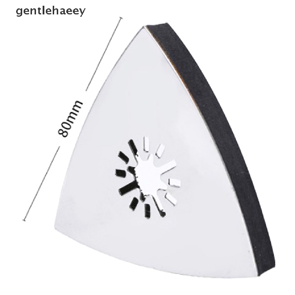 Đĩa Chà Nhám Đánh Bóng Hình Tam Giác Bằng Thép Không Gỉ 80 * 80 * 80mm Đa Năng