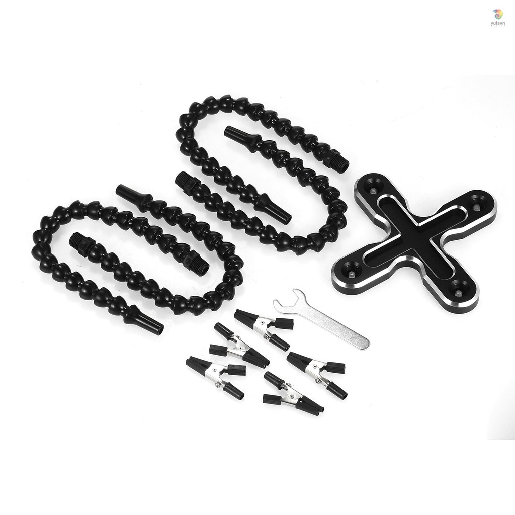 Giá Đỡ Đầu Hàn Linh Hoạt 4 Cánh Tay Bằng Hợp Kim Đa Năng