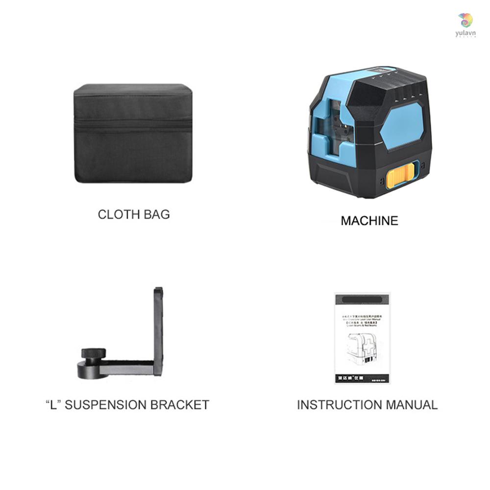 Đèn Laser 4 Tia Laser 2 Đường Dọc Màu Xanh Lá Cây Độ Sáng Cao Di Động Tiện Dụng 2 Đường Dọc° Dụng Cụ Nâng Chiều Cao Gạch Men / Cửa Sổ Tự Dính Tiện Dụng