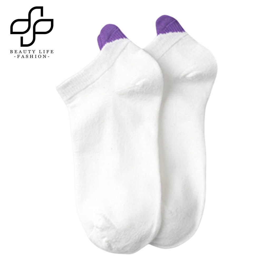 1 Đôi TấT NgắN HọA TiếT HìNh TráI Tim